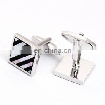 High Quality Cuff Links Gifts Shirt Silver Cufflinks photo-4