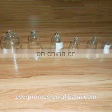 High Quality Clear Glass Cover Display Mini Bell Jar Mini Glass Dome