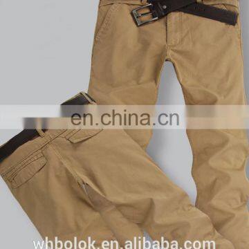 OEM Casual trousers pants men latest design cotton slim fit pants