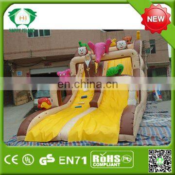 HI high reputation ce patent inflatable slide custom logo slide for kids