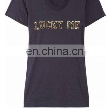 girls lose o neck t shirt - top fashion girl t shirt-high quality fashion girl t shirt