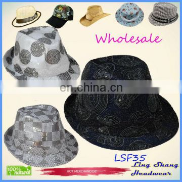 High Quality Cheap Price Factory Wholesale Price Vintage Fedora Hats LSF35