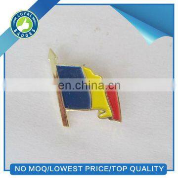 Romania flag pin badge