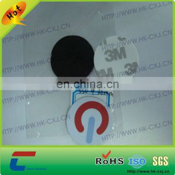 Diameter 30mm anti-metal layer RFID chip sticker OEM factory