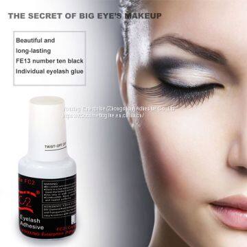 FC2 10g 10#FE13 black low odor individual waterproof eyelash extension glue