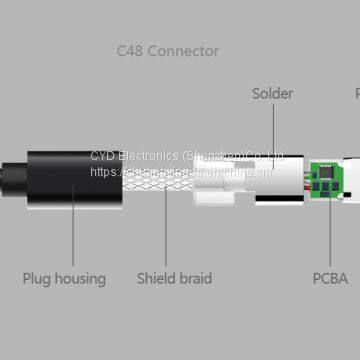 MFi Lightning Metal Nylon Braided Cable for Apple IPhone, IPad, With 8-pin Sync Data/Charging photo-2