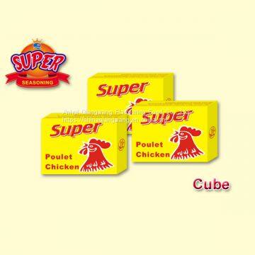 Super Cubes 10g Halal Poulet Chicken Flavor Bouillon Cubes