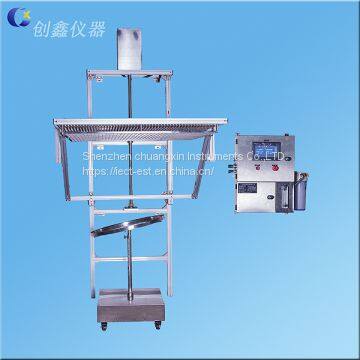 Тестовый стенд для испытания водонепроницаемости по стандартам IPX1 - IPX2 на вертикальное капание воды