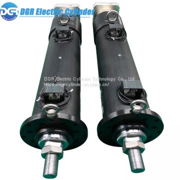 Environmentally friendly high Response 80KN Rarge Thrust Piston Electric Cylinder for Industrial Production Lines