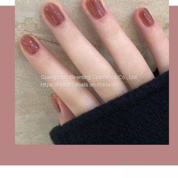 Monochromatic Nail Polish Color Full Clear With 8ml & 10ml