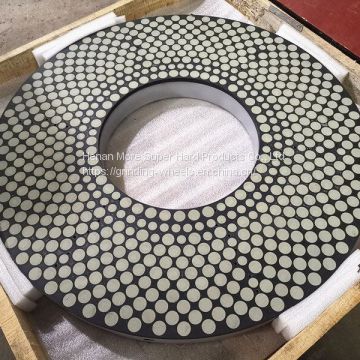 Vitrified bond double disc grinding wheel