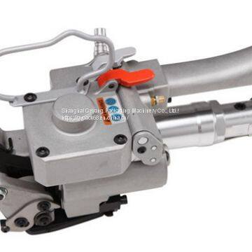 Pneumatic Pet Button Free Strapping Machine Plate Binding Machine Xqd-19 Pneumatic Strapping Machine photo-2