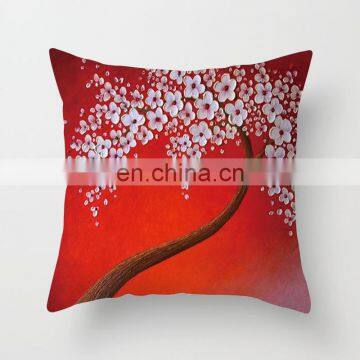 Floral Design Cushion Cover Vintage Flower Pillow Case Home Decorative Throw Pillow Cover photo-6