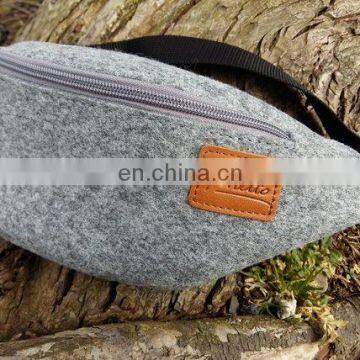 Factory Directly Customized Felt Waist Bag for Man With Running Belt photo-5