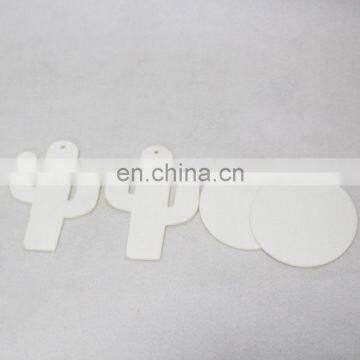 White Car Air Freshener Felt Sheet for Sublimation photo-6