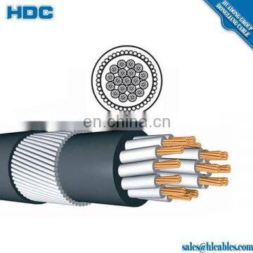 XLPE/SWA/PVC/PVC 12pairs 16pairs 20pairs 24pairs 30pairs 36pairs XLPE insulated instrumentation cable