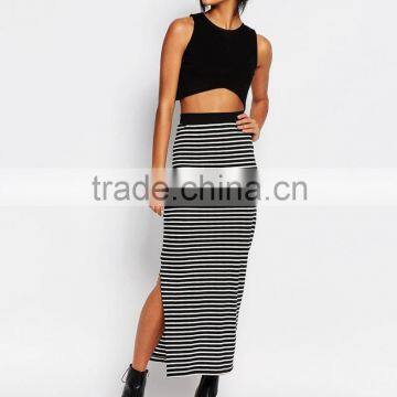 Suede Midi Women Skirt photo-6