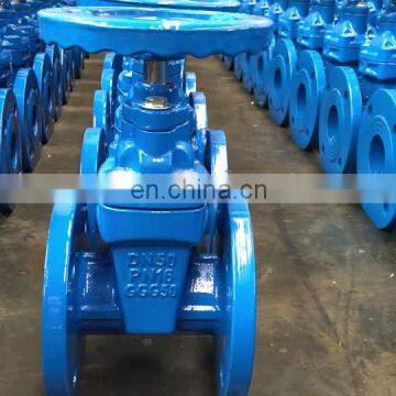 China supplier 2 24 DN50 DN1200 F4 ggg50 ductile iron gate valve resilient seat cast iron gate valve