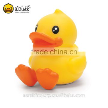 Novelty pvc animal figurine in duck shape figurine China wholesaler