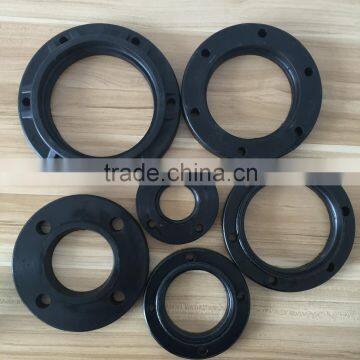 round black Bakelite flange