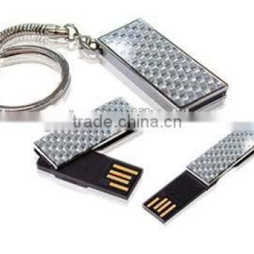 OEM Noble Slim Swivel Fancy Mini Usb 2.0 Product with Keychain