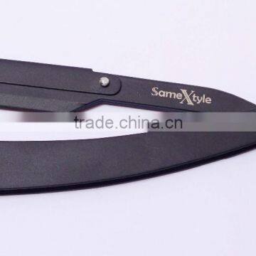 New Barber Salon Straight Razor - Metal Stainless Steel Razor - Barber Razor Black (With Free Blades) photo-2