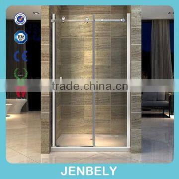 8mm Sliding Shower Door For SS Bearing Wheels BL-045A                        
                                                Quality Choice