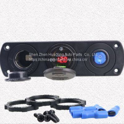 PD QC3.0 12v Dual Usb Charger Socket Panel Mount