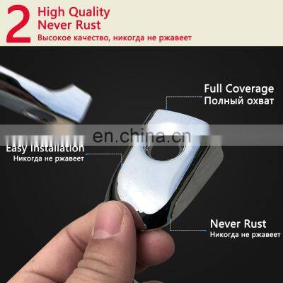 for Dodge Grand Caravan MK5 2008~2020 Chrome Door Handle Cover Trim Catch Set Car Styling Accessories 2009 2010 2011 2012 2013