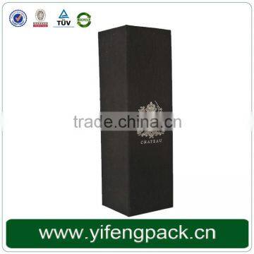 Elegant Customized Cardboard Wine Box/ Flip Top Paper Wine Box With Magnetic Catch/ Popular Paper Wine Bottle Box Supplier photo-3