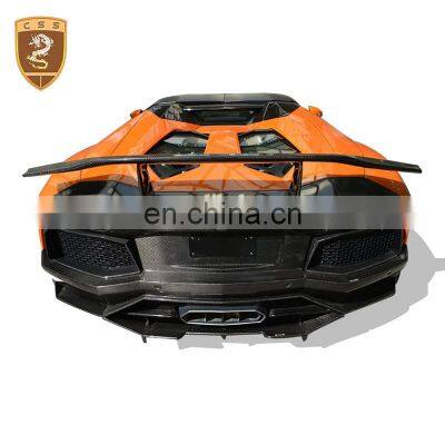 China Supplier Car Bumper Body Kit Suitable for Aventador LP700 Facelift to DMC Front Lip Rear Diffuser Rear Wing photo-3