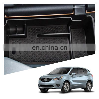 Interior Accessories Parts Silicone Armrest Rest Storage Box Center Control Console Organizer Tray For Buick Envision