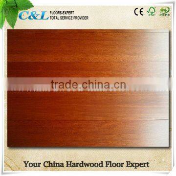 Multilayer UV Lacquered Iroko Engineered Wood Flooring