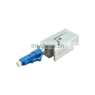 Optical FC SC ST LC Bare Fiber Adapter for bare fiber OTDR testing