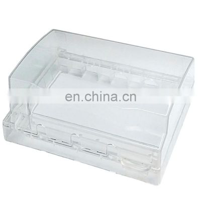 Type 86 two-position heightened socket waterproof protective cover paste splash-proof box double lock waterproof box