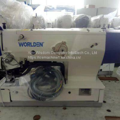 Single needle lock stitcher with side cutter Machine