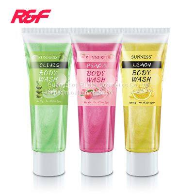 Variety Olives Lemon Peach Organic Body Wash Exfoliating Body Wash Refreshments Body Wash photo-4