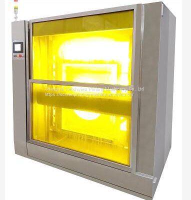 Screen printing frame washing machine