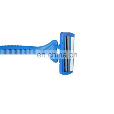 Hotel Supplies Disposable Travel Hotel Stainless Steel Safety Men Triple Blade Shaver Razor photo-4