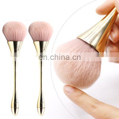 High Quality Nail Art DIY Design Rose Gold Nail Dust Brush For Manicure Professional Nail Art Tools