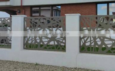 American Residential Garden Fencing Trellis Wrought Iron Metal Main Gates Fencing Extensions Optional Designs