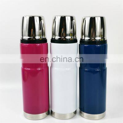 Enough In Stock 350ml 500ml 1L Bullet Stainless Steel Thermal Vacuum Cup Water Bottle Insulated Water Bottles