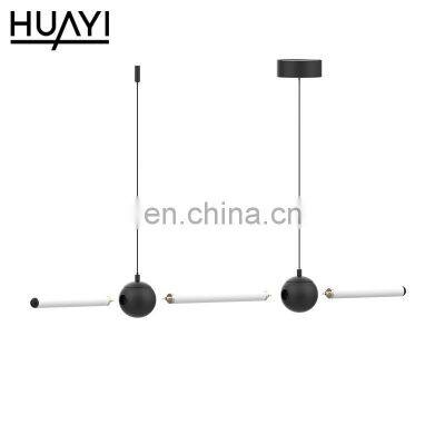 HUAYI Energy Saving Simple Style Living Room Decorative Aluminum Acrylic 14W LED Pendant Light