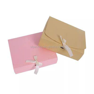 Creative custom cardboard paper gift folding box