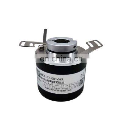 CALT  EAS60H12E12RMB 60mm outer size 12mm blind  hollow shaft Modbus RTU output economical absolute rotary encoder