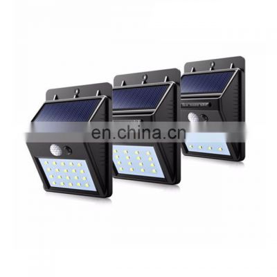 IP65 Waterproof Home LED Solar Light PIR Motion Sensor Outdoor Solar Security Wall Light