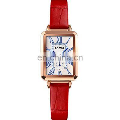 1764 skmei quartz watch factory price beautiful watch leather belt time bracket women luxury hour wristwatch