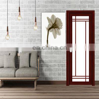 Bathroom Doors Apartments Interior Soundproof Custom Size and Color Aluminium Alloy Double Glass Casement Door photo-2