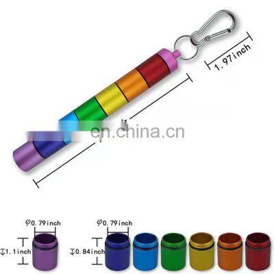 Pinbo Whosale Colorful 7 Day Pill Organizer Portable Weekly Pill Case photo-3