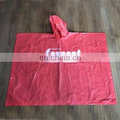 Promotional Customized PE PEVA EVA PVC Reusable Raincoat RAINWEAR Plastic for Adults 100% Waterproof Single-person Rainwear